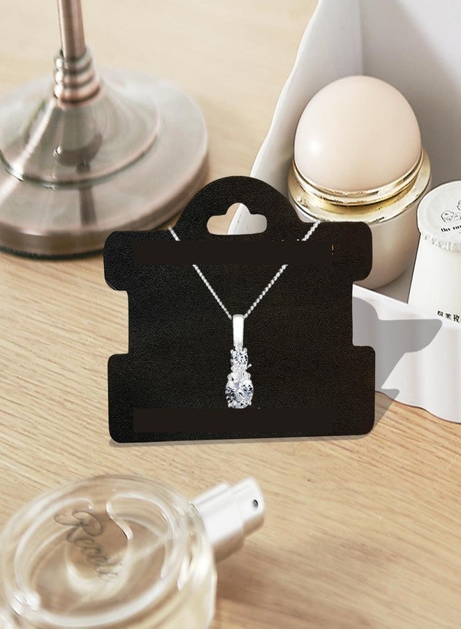 Zenomia Bracelet Packaging for Small Business, Bracelet Display Cards, Bracelet Business Supplies for Selling Bracelet Jewelry Black 50 pcs - Image 5